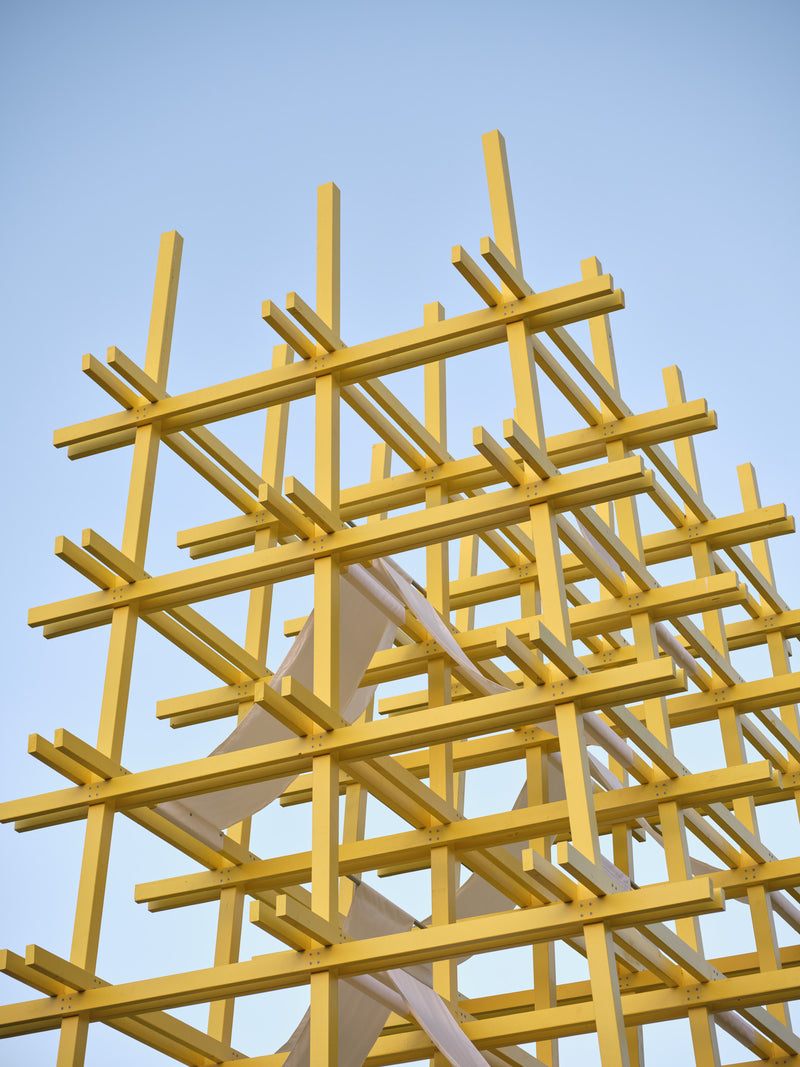 Brick Bay Folly 2025: Yellow Post