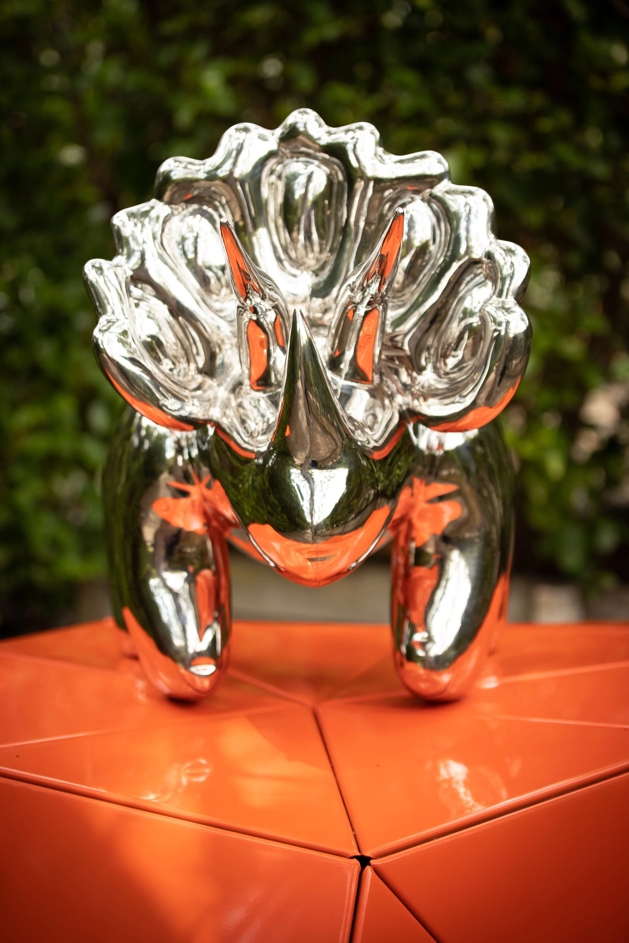 A Sound of Thunder: Orange Triceratops