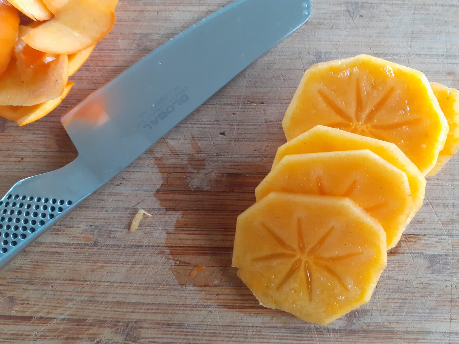 Kelly's Sticky Persimmon & Ginger Cake