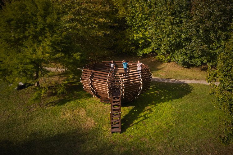 Brick Bay Folly 2022 Winner: The Nest