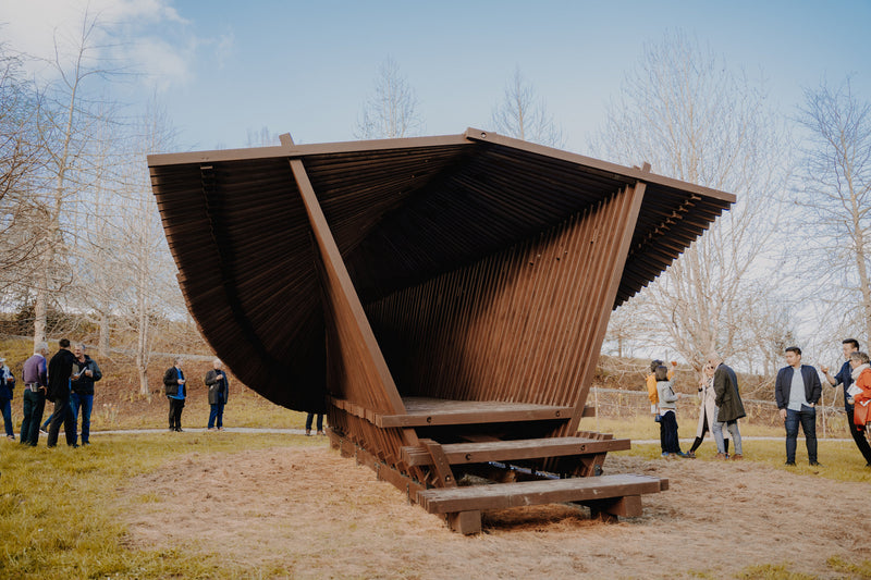 Brick Bay Folly 2019: The Wood Pavilion