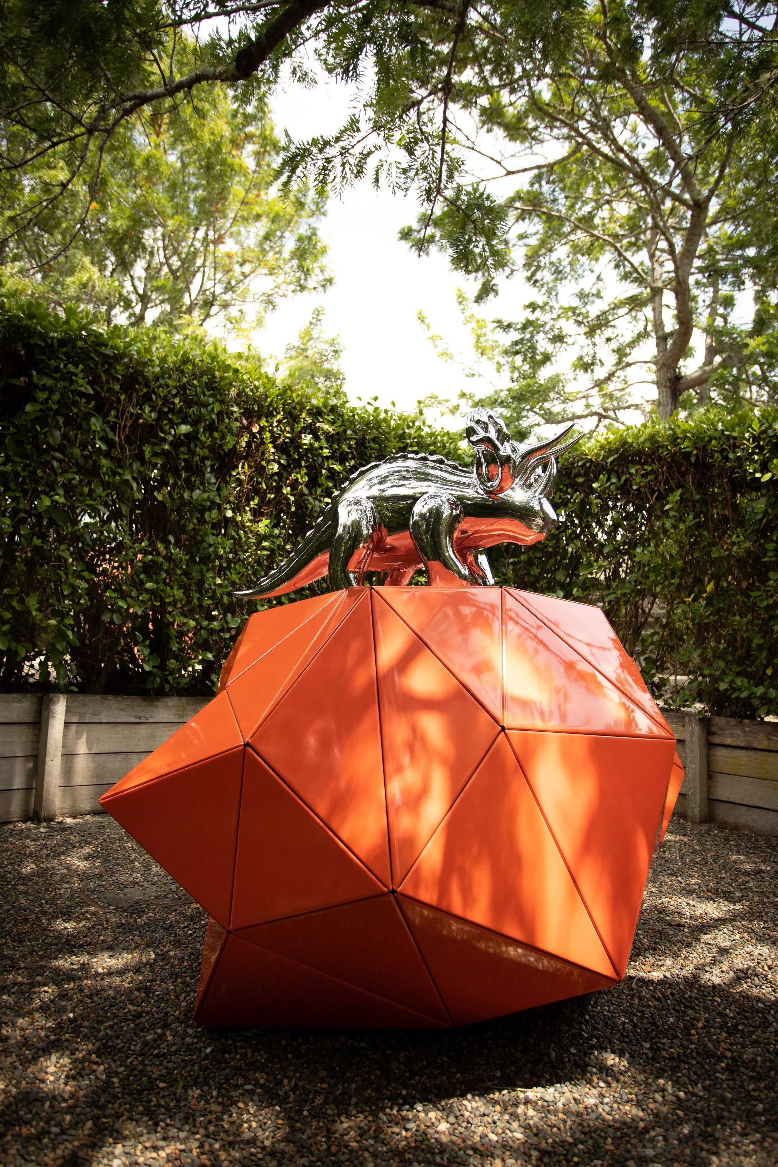 A Sound of Thunder: Orange Triceratops